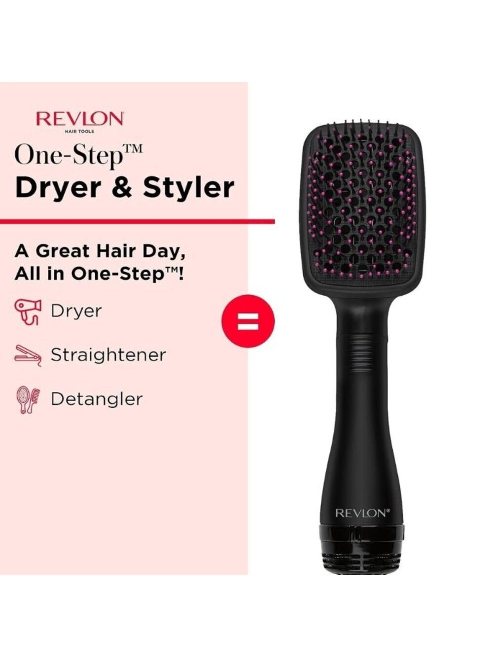 REVLON All-in-One Hair Dryer and Straightener